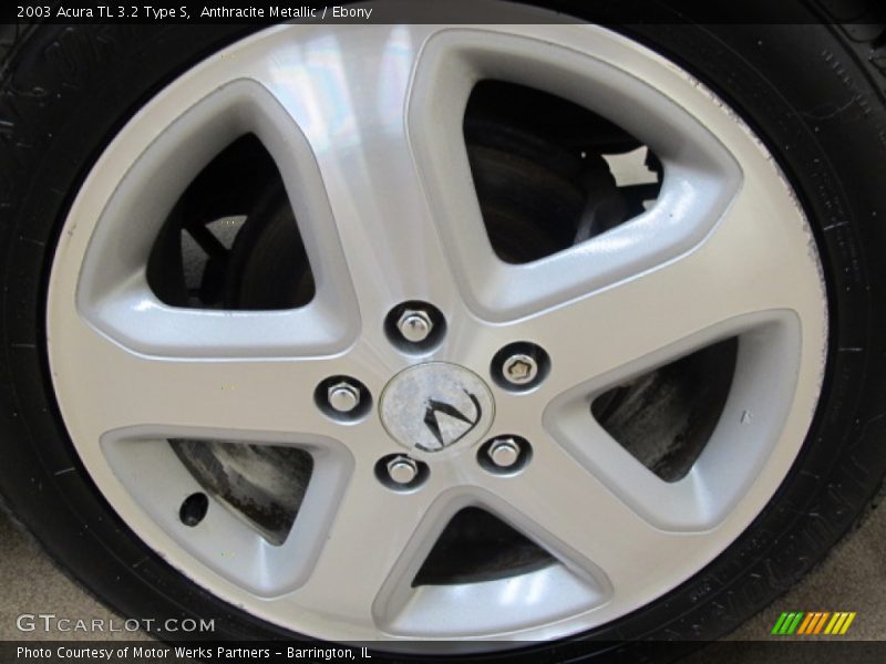 Anthracite Metallic / Ebony 2003 Acura TL 3.2 Type S