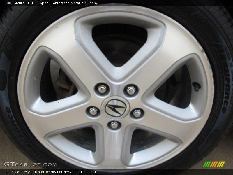 Anthracite Metallic / Ebony 2003 Acura TL 3.2 Type S