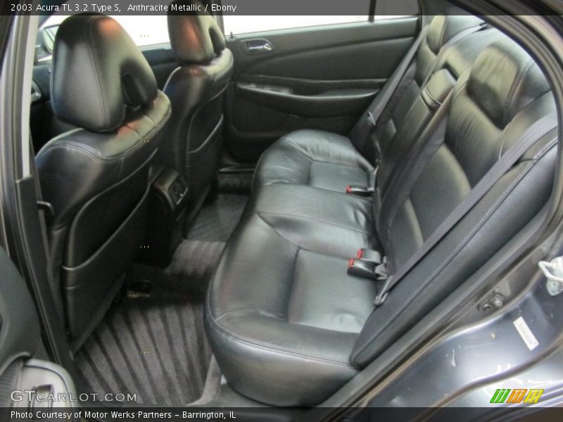 Rear Seat of 2003 TL 3.2 Type S