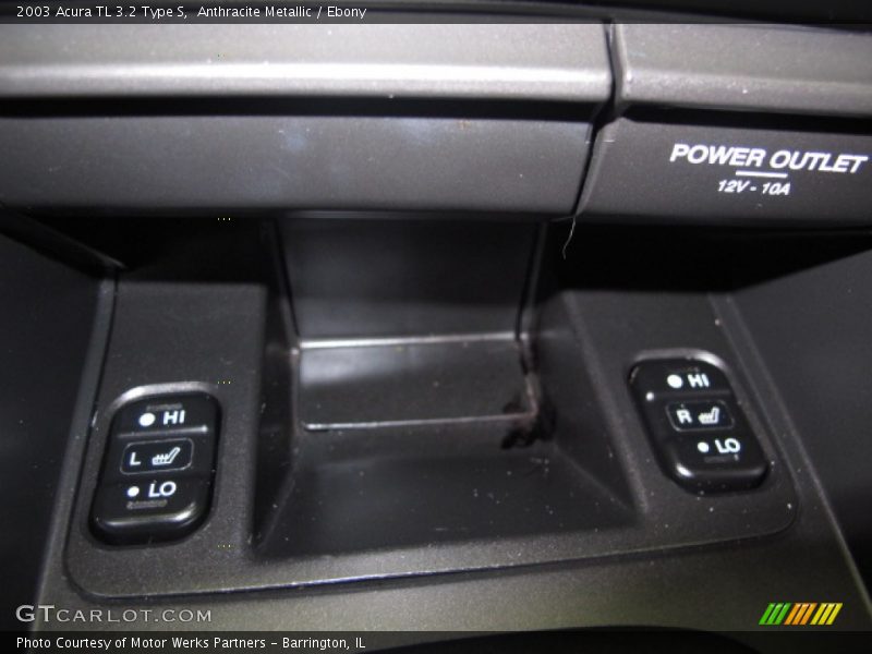 Anthracite Metallic / Ebony 2003 Acura TL 3.2 Type S