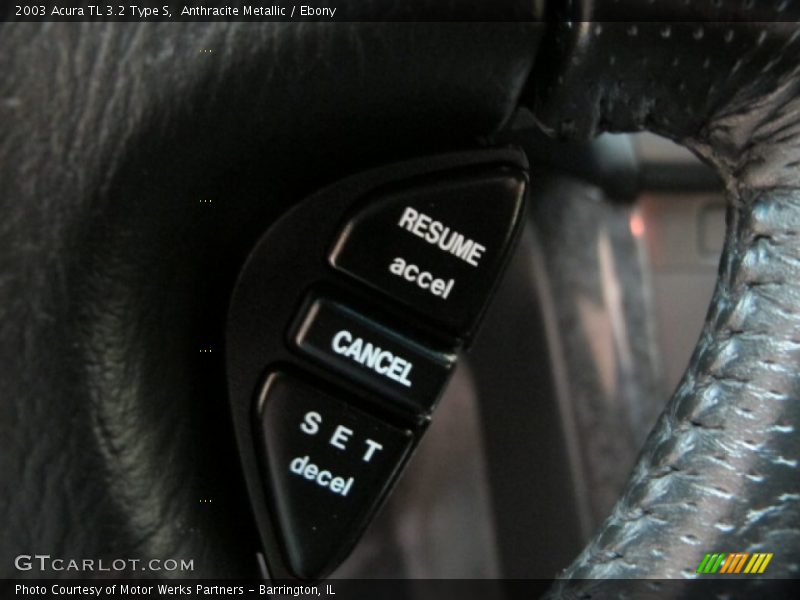 Anthracite Metallic / Ebony 2003 Acura TL 3.2 Type S