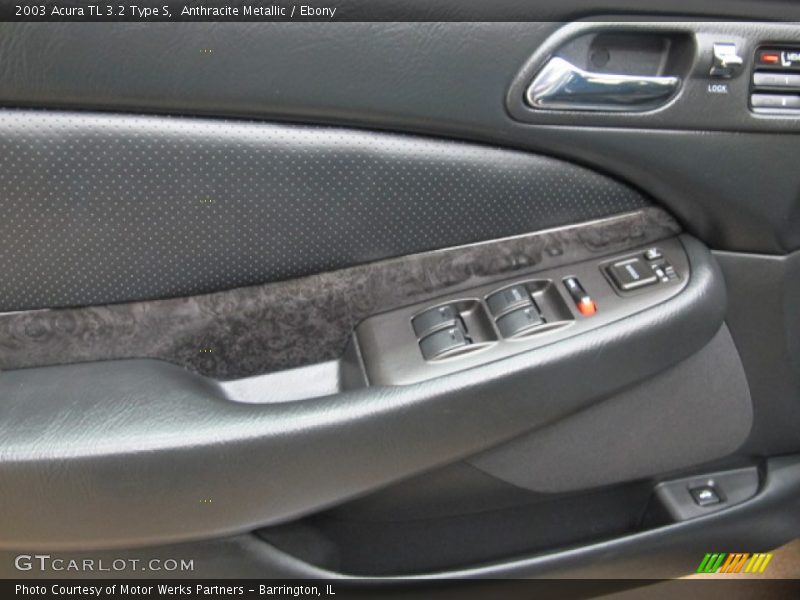 Anthracite Metallic / Ebony 2003 Acura TL 3.2 Type S
