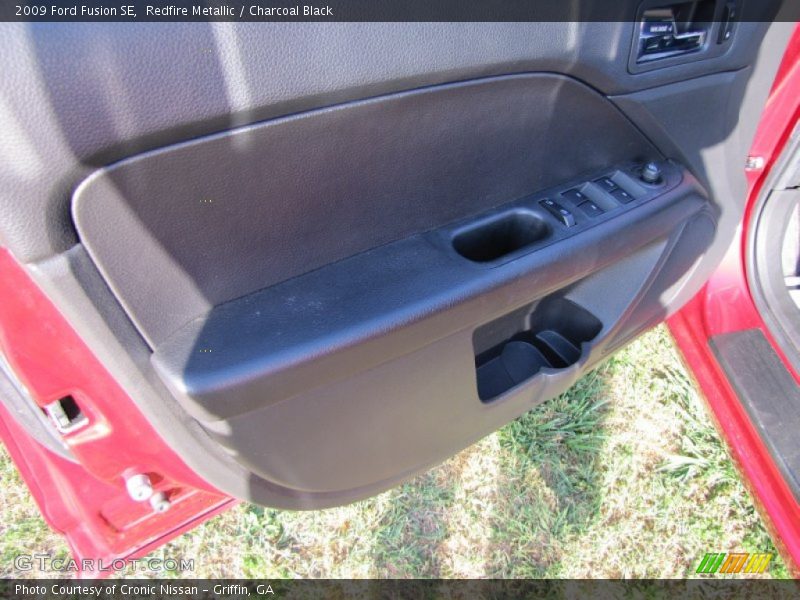 Redfire Metallic / Charcoal Black 2009 Ford Fusion SE