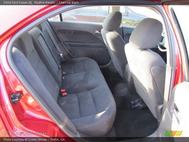 Redfire Metallic / Charcoal Black 2009 Ford Fusion SE