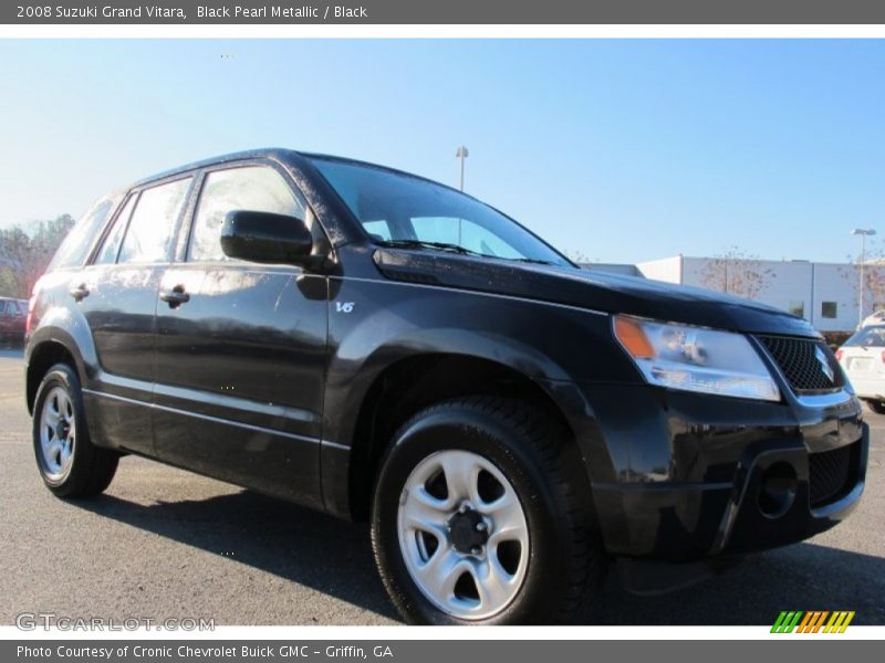 Black Pearl Metallic / Black 2008 Suzuki Grand Vitara