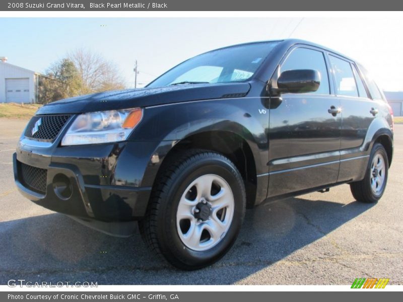 Black Pearl Metallic / Black 2008 Suzuki Grand Vitara