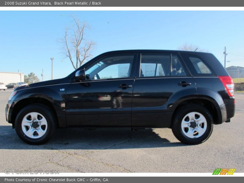 Black Pearl Metallic / Black 2008 Suzuki Grand Vitara