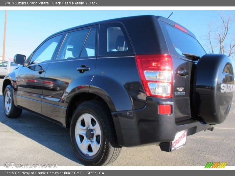 Black Pearl Metallic / Black 2008 Suzuki Grand Vitara