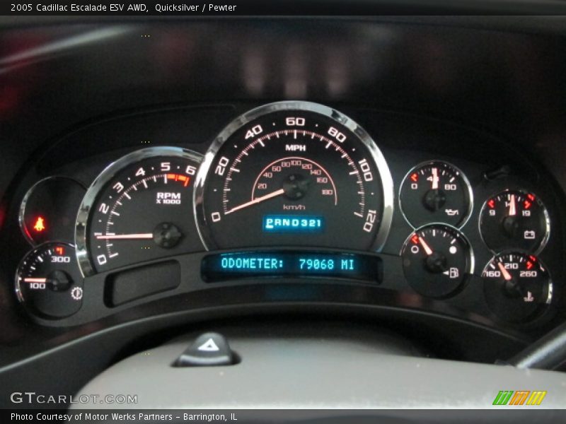Quicksilver / Pewter 2005 Cadillac Escalade ESV AWD