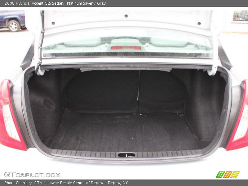 Platinum Silver / Gray 2008 Hyundai Accent GLS Sedan