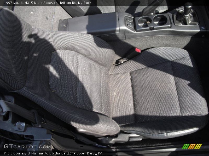 Brilliant Black / Black 1997 Mazda MX-5 Miata Roadster