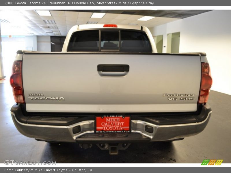 Silver Streak Mica / Graphite Gray 2008 Toyota Tacoma V6 PreRunner TRD Double Cab