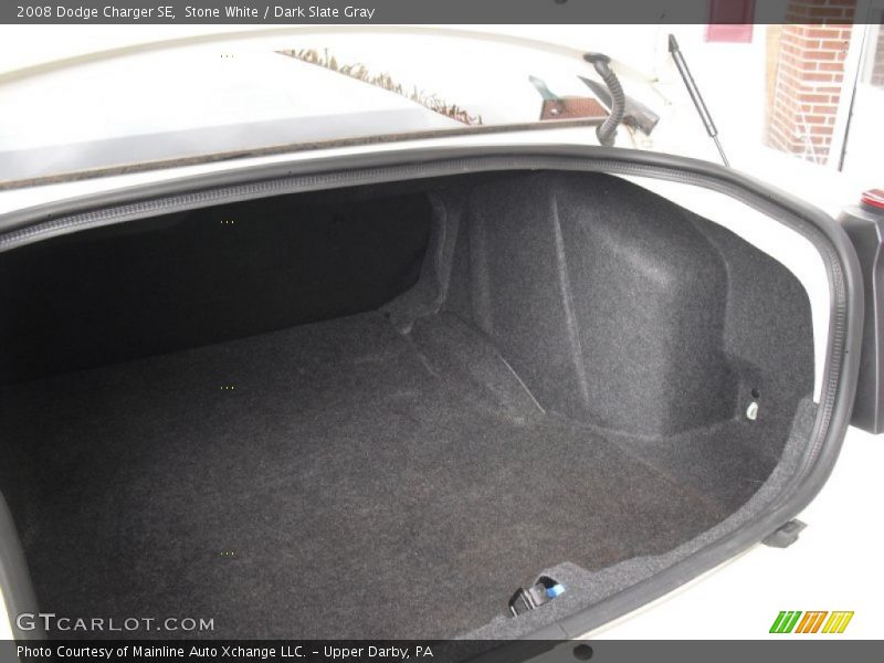Stone White / Dark Slate Gray 2008 Dodge Charger SE