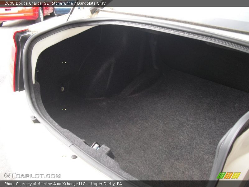 Stone White / Dark Slate Gray 2008 Dodge Charger SE