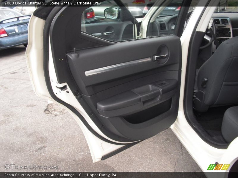 Stone White / Dark Slate Gray 2008 Dodge Charger SE