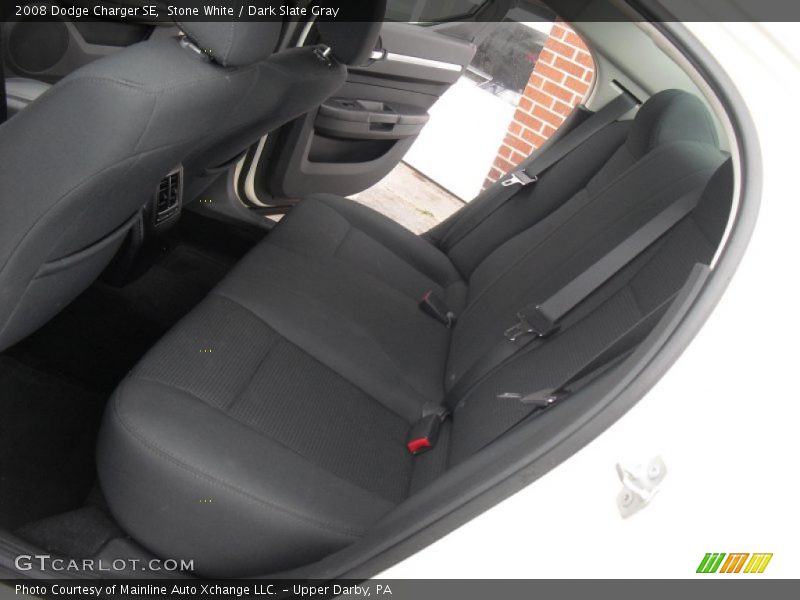 Stone White / Dark Slate Gray 2008 Dodge Charger SE