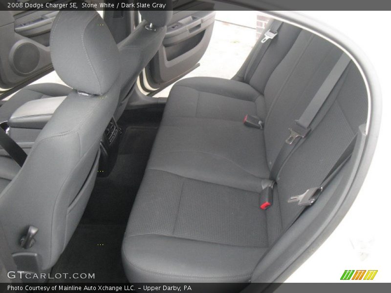 Stone White / Dark Slate Gray 2008 Dodge Charger SE