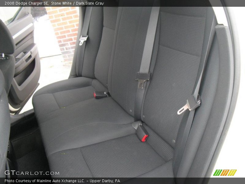 Stone White / Dark Slate Gray 2008 Dodge Charger SE