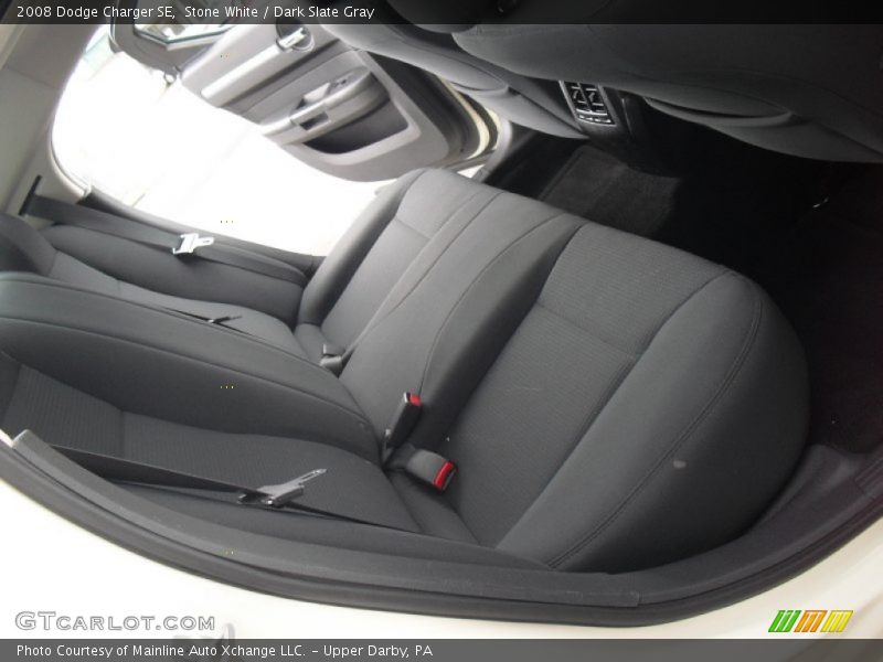Stone White / Dark Slate Gray 2008 Dodge Charger SE