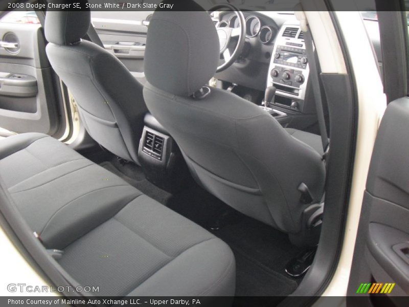 Stone White / Dark Slate Gray 2008 Dodge Charger SE