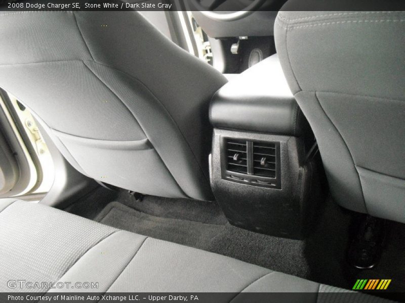 Stone White / Dark Slate Gray 2008 Dodge Charger SE