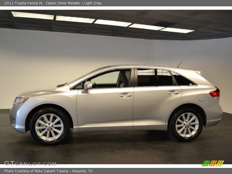 Classic Silver Metallic / Light Gray 2011 Toyota Venza I4