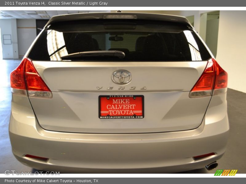 Classic Silver Metallic / Light Gray 2011 Toyota Venza I4