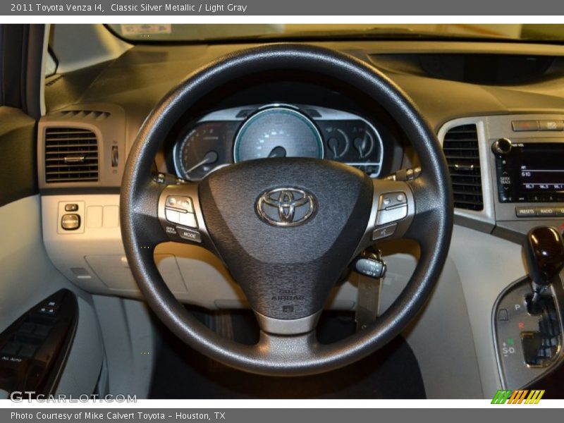 Classic Silver Metallic / Light Gray 2011 Toyota Venza I4