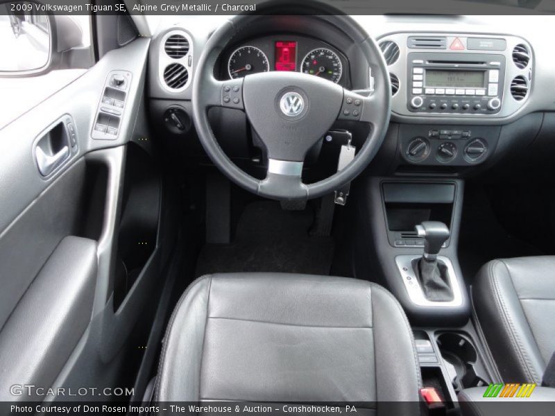 Alpine Grey Metallic / Charcoal 2009 Volkswagen Tiguan SE