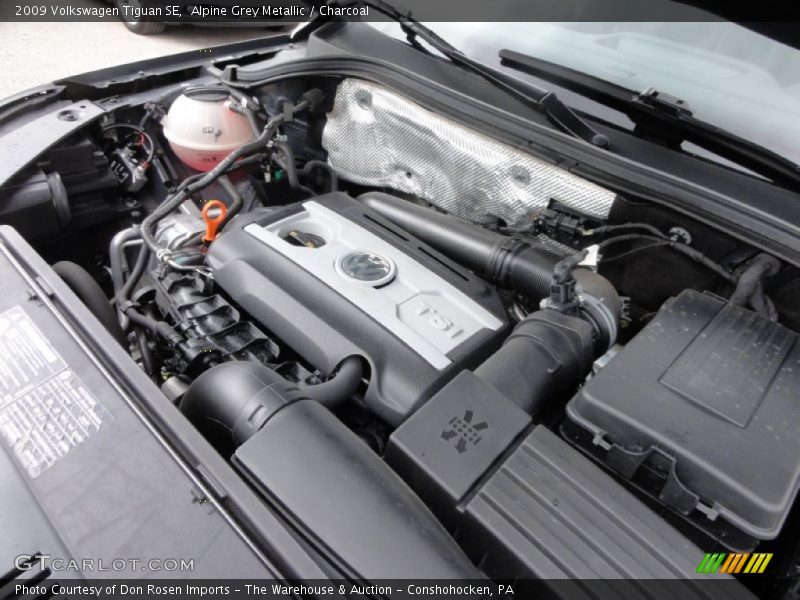 Alpine Grey Metallic / Charcoal 2009 Volkswagen Tiguan SE