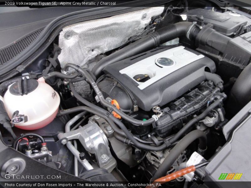 Alpine Grey Metallic / Charcoal 2009 Volkswagen Tiguan SE