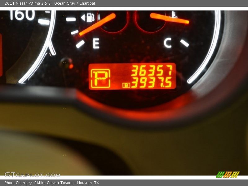 Ocean Gray / Charcoal 2011 Nissan Altima 2.5 S