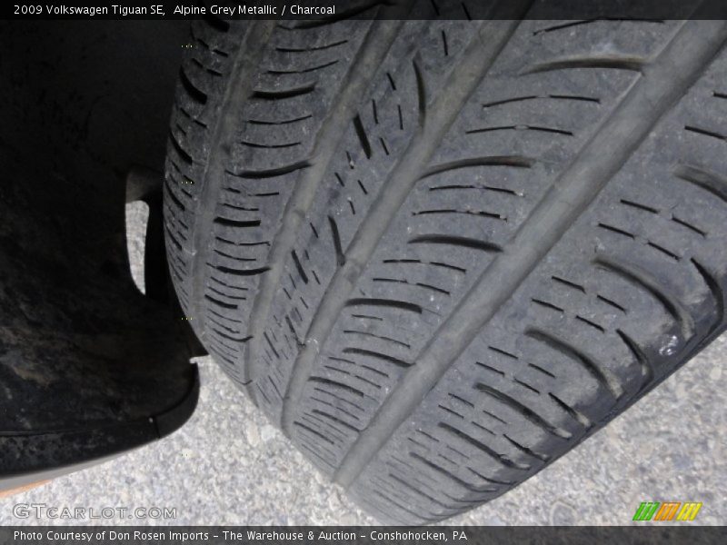 Alpine Grey Metallic / Charcoal 2009 Volkswagen Tiguan SE