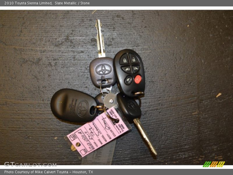 Slate Metallic / Stone 2010 Toyota Sienna Limited