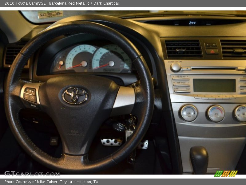 Barcelona Red Metallic / Dark Charcoal 2010 Toyota Camry SE