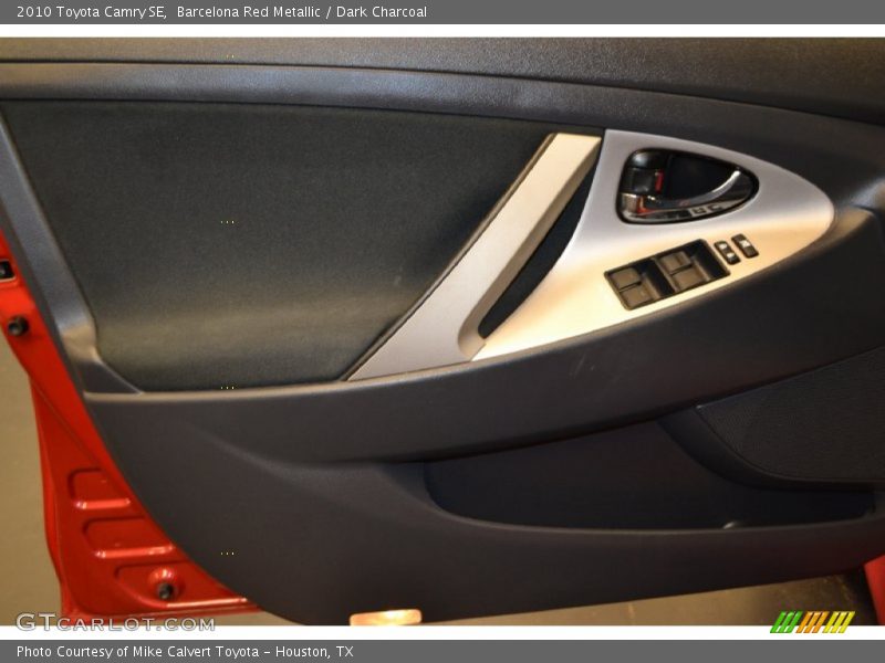 Barcelona Red Metallic / Dark Charcoal 2010 Toyota Camry SE