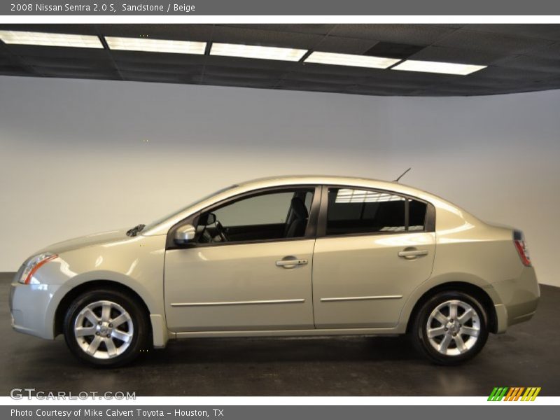 Sandstone / Beige 2008 Nissan Sentra 2.0 S