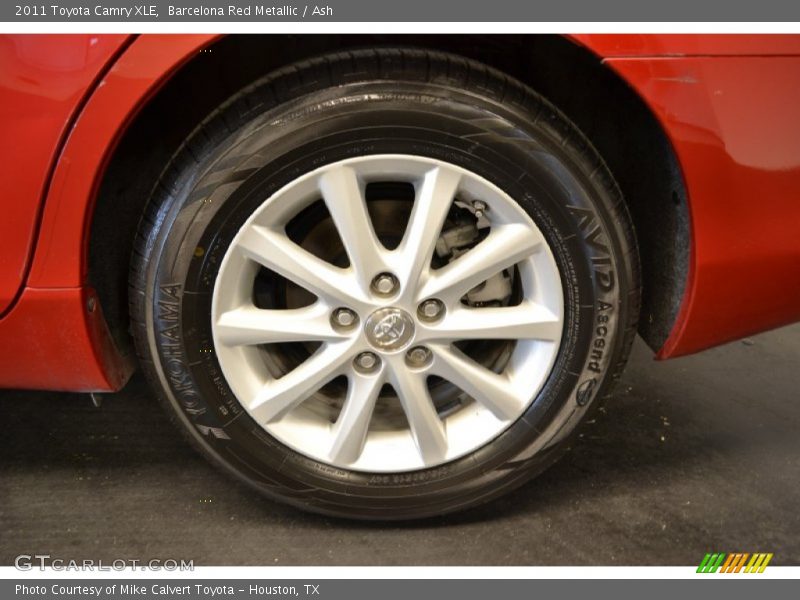 Barcelona Red Metallic / Ash 2011 Toyota Camry XLE