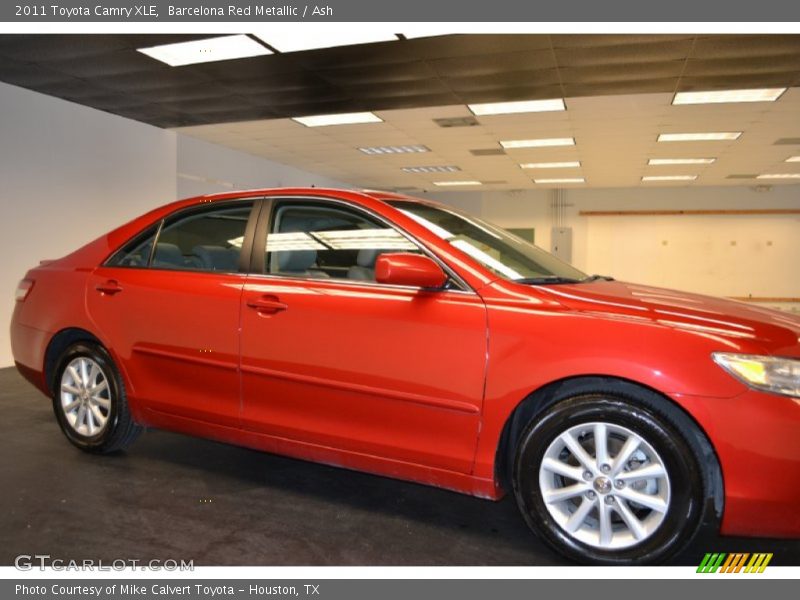 Barcelona Red Metallic / Ash 2011 Toyota Camry XLE
