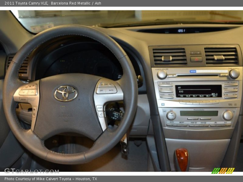 Barcelona Red Metallic / Ash 2011 Toyota Camry XLE