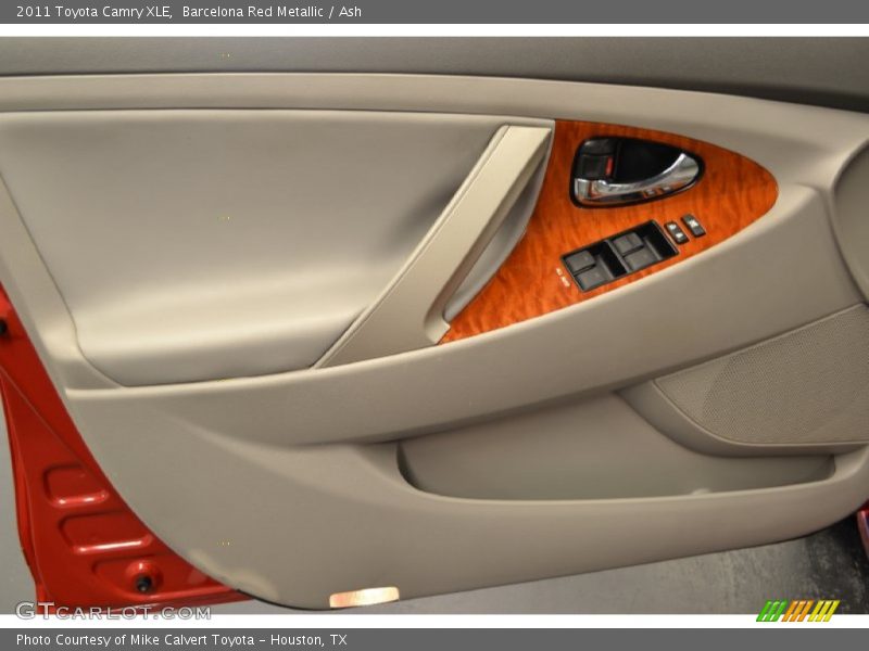 Barcelona Red Metallic / Ash 2011 Toyota Camry XLE