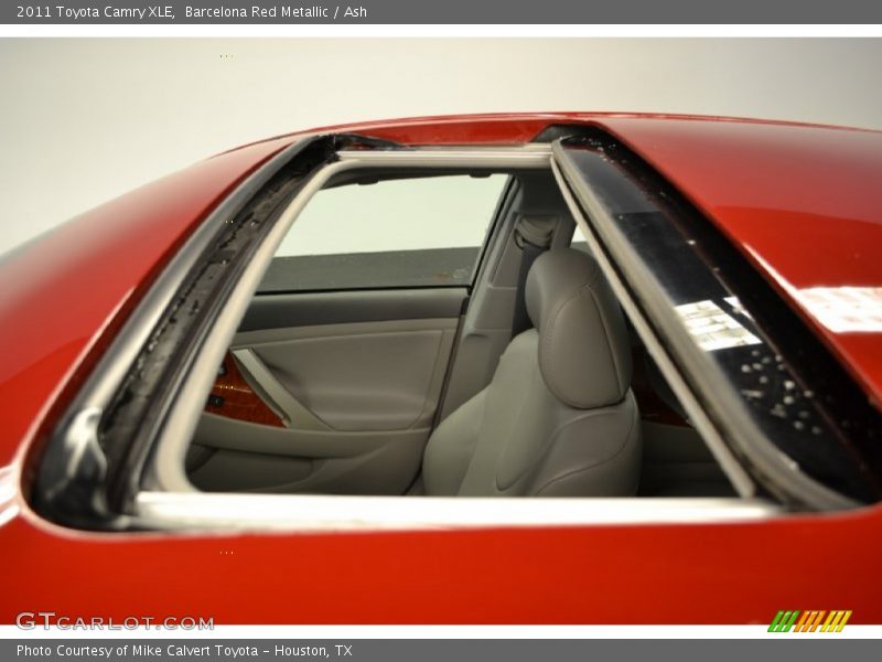 Barcelona Red Metallic / Ash 2011 Toyota Camry XLE