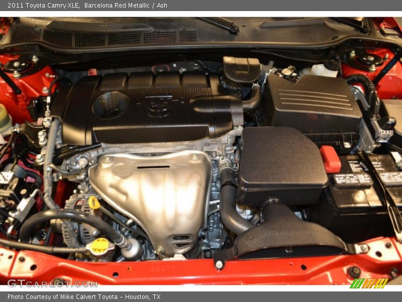 Barcelona Red Metallic / Ash 2011 Toyota Camry XLE