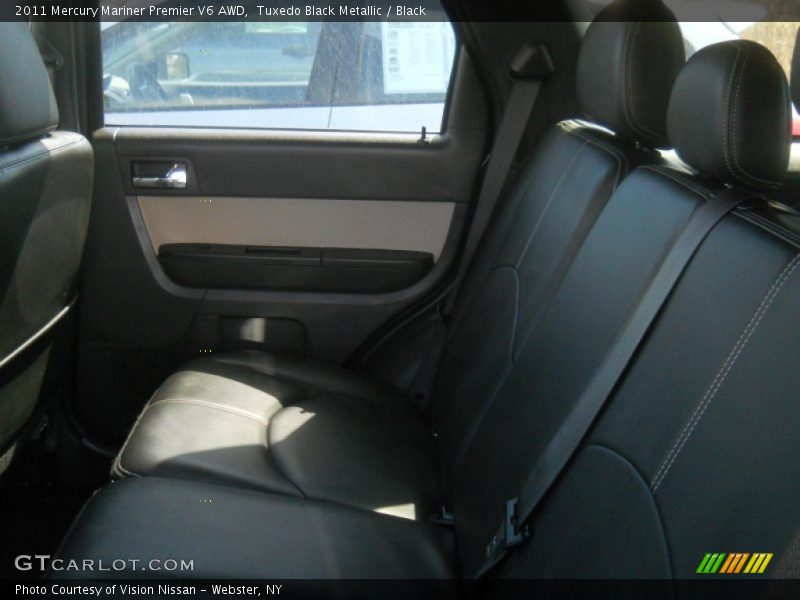 Tuxedo Black Metallic / Black 2011 Mercury Mariner Premier V6 AWD