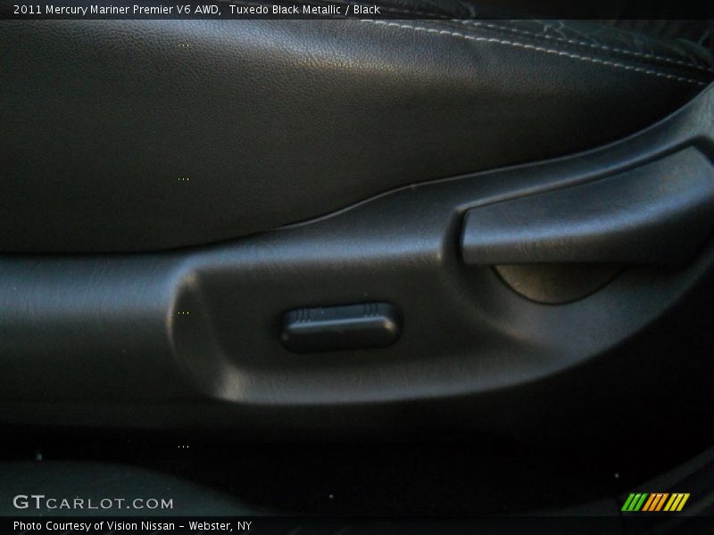 Tuxedo Black Metallic / Black 2011 Mercury Mariner Premier V6 AWD