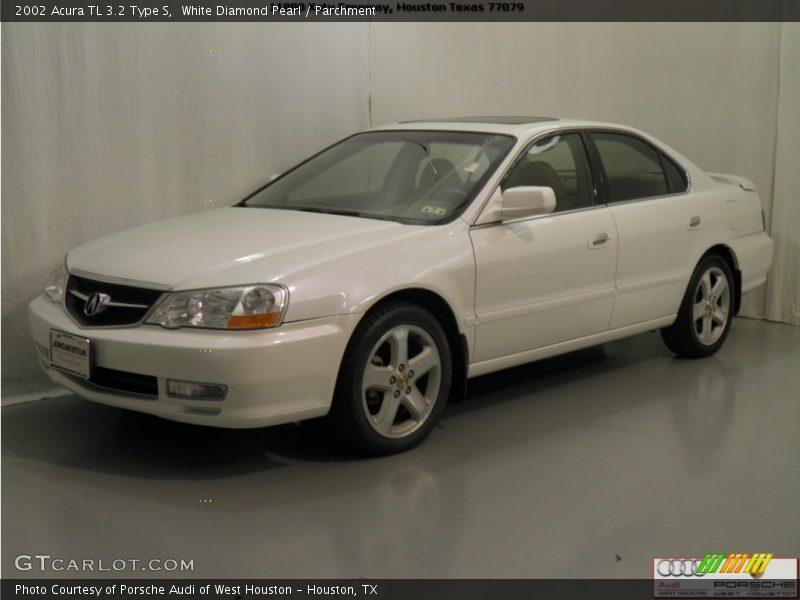 White Diamond Pearl / Parchment 2002 Acura TL 3.2 Type S