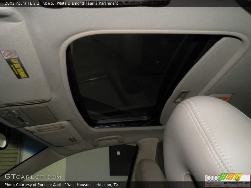 White Diamond Pearl / Parchment 2002 Acura TL 3.2 Type S