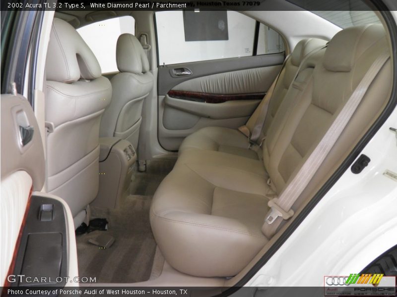 White Diamond Pearl / Parchment 2002 Acura TL 3.2 Type S