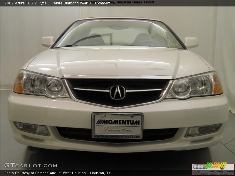 White Diamond Pearl / Parchment 2002 Acura TL 3.2 Type S