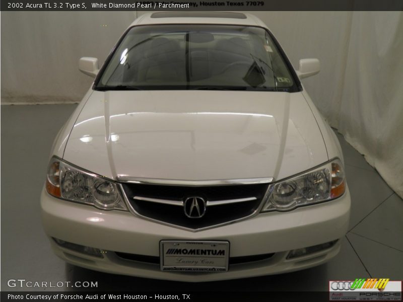 White Diamond Pearl / Parchment 2002 Acura TL 3.2 Type S